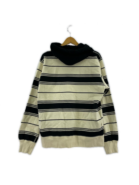 Supreme パーカー Striped Hooded Crewneck