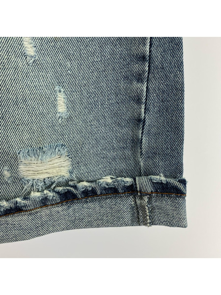 DSQUARED2 パンツ マリファナスタッズ デニムショーツ