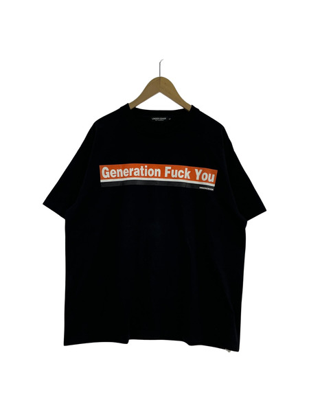 UNDERCOVER Generation Fuck You S/Sカットソー ブラック (L)