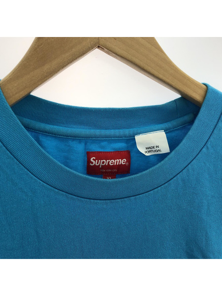 Supreme S/S SMALL BOX LOGO TEE BLU (XL)