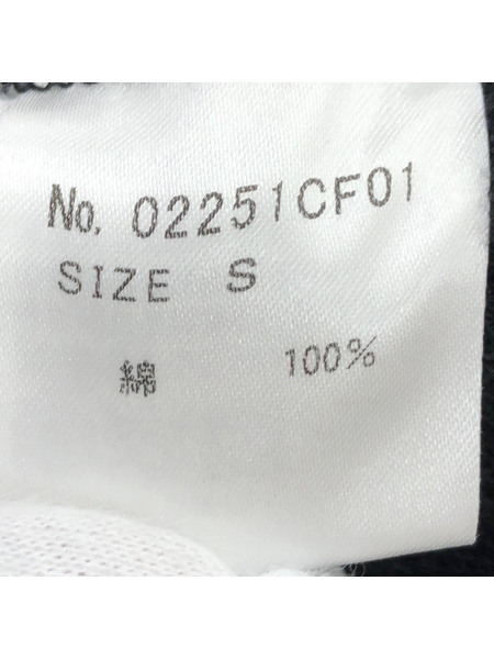 パーカー(ジップアップ) 25ss ジップフーディー 黒 S