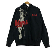 パーカー(ジップアップ) 25ss ジップフーディー 黒 S
