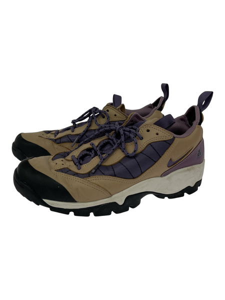 NIKE スニーカー ACG AIR MADA HEMP 28.5 ベージュ×パープル