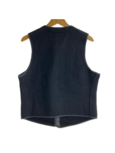 ANATOMICA ジレ・ベスト ビーチクロス/ウールベスト/NVY