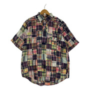 YAMANE パッチワークチェックシャツ size40