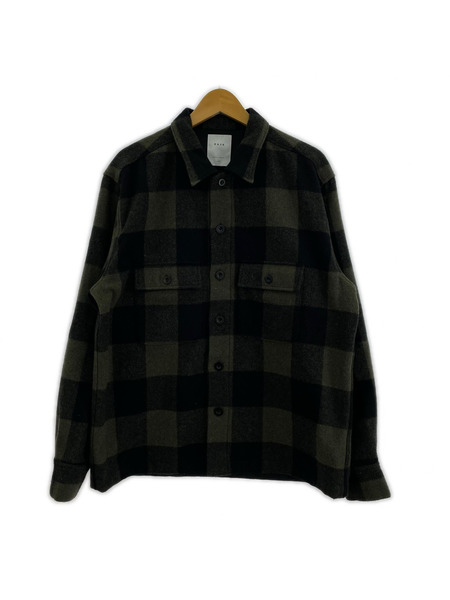 ジャケット WOOL BUFFALO CHECK CPO JACKET/2/20210423