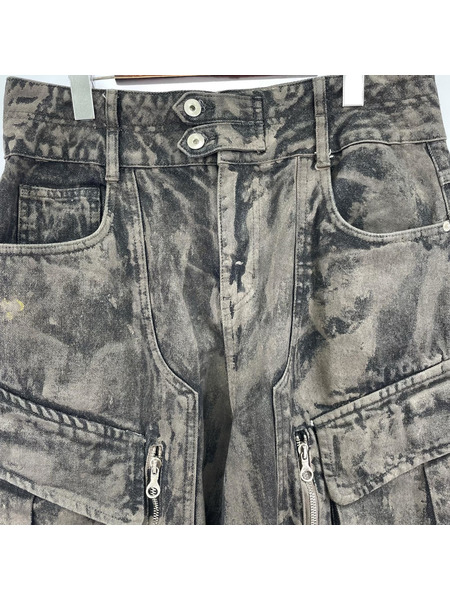 PERSONSSOUL マッドダーティデニム XL ブラック