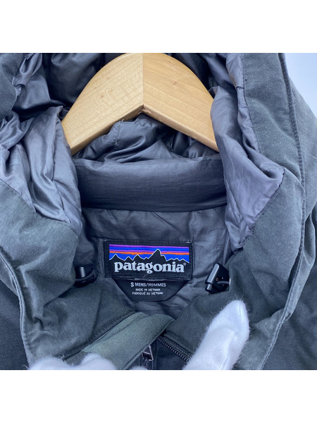 patagonia ダウン フーディージャケット 黒 S