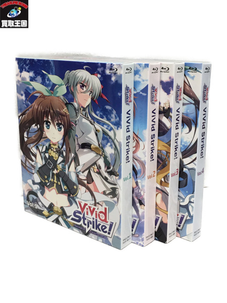 ＤＶＤ Vivid Strike! Blu-ray 初回限定版 全4巻セット