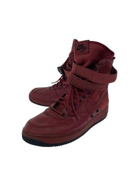 NIKE WMNS SF AF1 28.5cm レッド