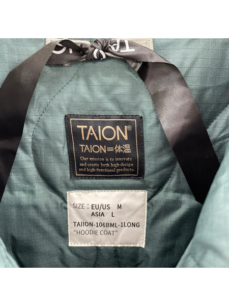 ダウンジャケット TAION 106-BML1 LONG (L)