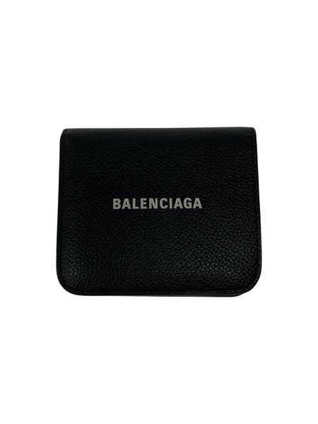 BALENCIAGA/エブリデイコンパクトウォレット/ブラック[値下]