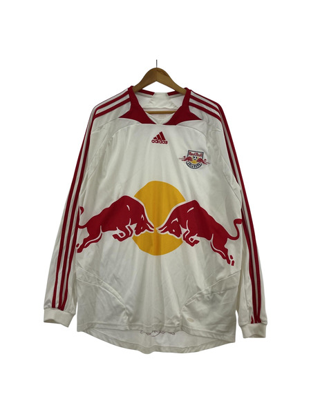 adidas L/S SALZBURGトレーニングシャツ REDBULL (L)[値下]