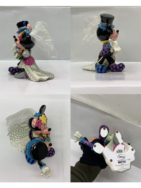 enesco Romero Britto Disney by Britto ミッキー＆ミニー ポップウェディング 開封品 ダメージあり  ロメロ・ブリット Disney 結婚式 