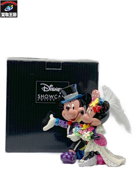enesco Romero Britto Disney by Britto ミッキー＆ミニー ポップウェディング 開封品 ダメージあり  ロメロ・ブリット Disney 結婚式 