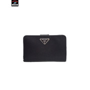 PRADA/ナイロン/コンパクトウォレット 二つ折り財布