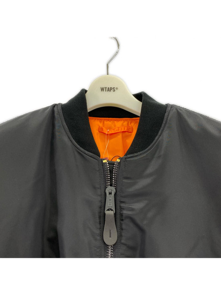 WTAPS ミリタリージャケット MA-1 CORE SPEC JACKET 797-5252036 ブラック