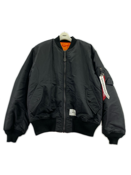 WTAPS ミリタリージャケット MA-1 CORE SPEC JACKET 797-5252036 ブラック