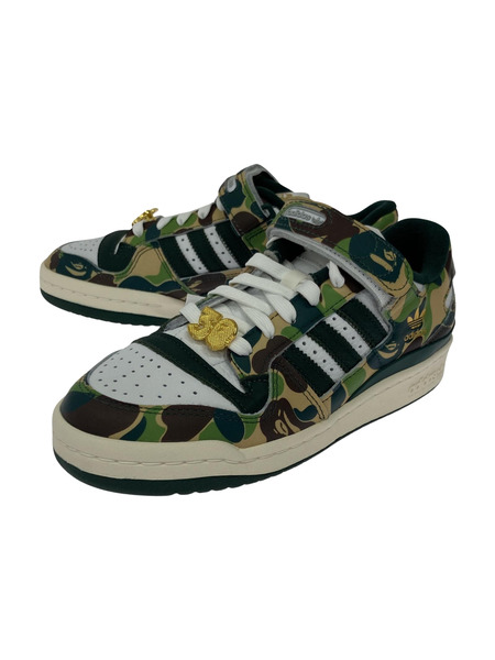 adidas/A BATHING APE/FORUM 84 BAPE LOW/24.0cm/ID4771[値下]