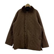 Barbour MICROFIBRE POLARQUILT LONG JKT ジャケット 茶