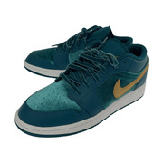 NIKE GS Air Jordan 1 Low SE Geode Teal/Metalic G/FB9896-300