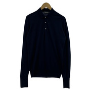 JOHN SMEDLEY ニットポロ ネイビー