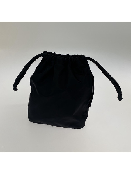 N.HOOLYWOOD PORTER DRAWSTRING BAG ブラック