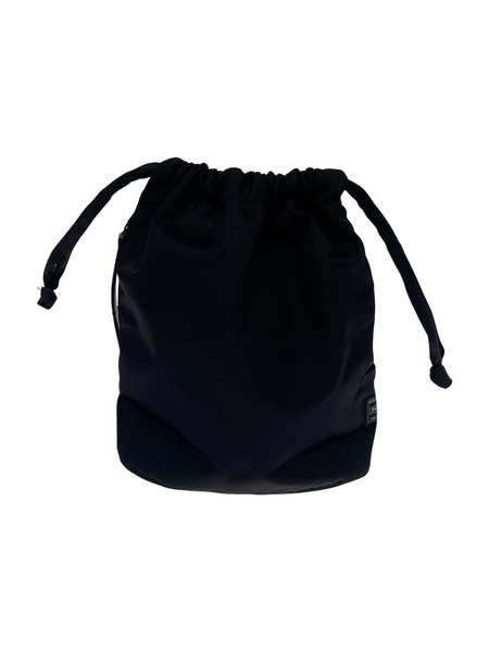 N.HOOLYWOOD PORTER DRAWSTRING BAG ブラック