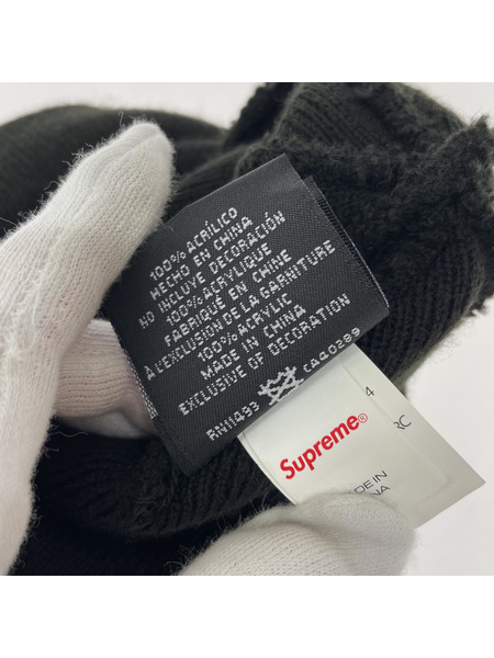 Supreme ニットキャップ New Era S Logo Beanie ブラック
