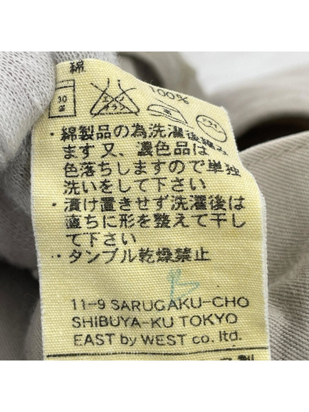 A.P.C. パンツ フランス製 コットンスラックス ベージュ(XS)