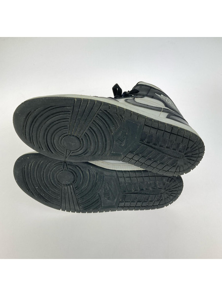 NIKE スニーカー WMNS AIR JORDAN 1 MID DV0991-101 (25cm)