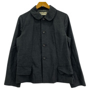 robe de chambre COMME des GARCONS ジャケット 97年 丸襟ピンストライプ