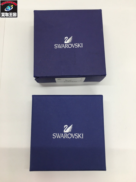 SWAROVSKI/ダブルハートネックレス[値下]