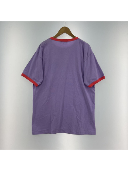 BoTT 22ss リンガーTシャツ パープル XXL 221BOTT05