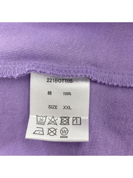 BoTT 22ss リンガーTシャツ パープル XXL 221BOTT05