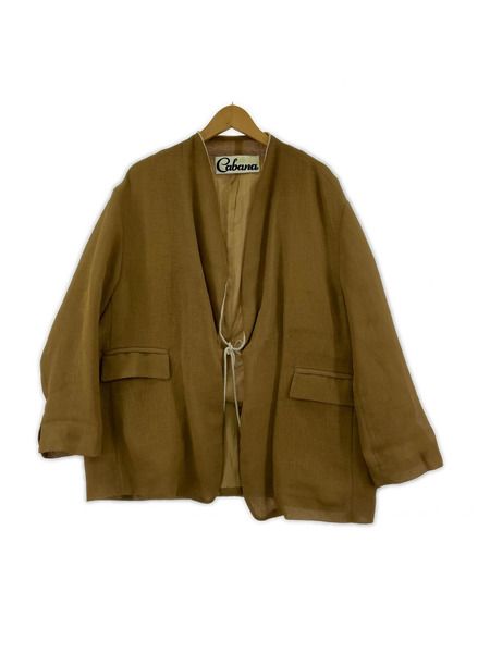 Cabana ロープデザインジャケット 38 茶