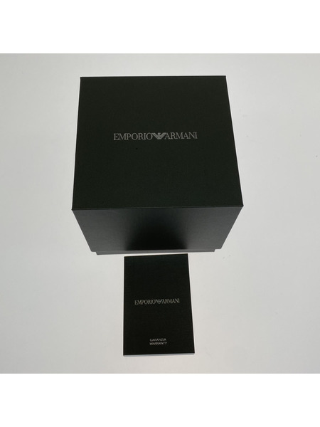 EMPORIO ARMANI ゼータ スケルトン 自動巻キ 腕時計 AR-60003