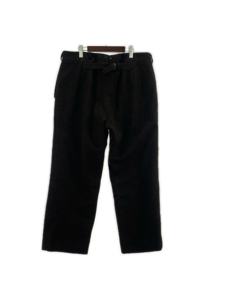 OLD・VINTAGE シンチバック ウールスラックス ブラウン[値下]