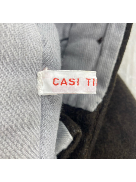 OLD・VINTAGE シンチバック ウールスラックス ブラウン[値下]