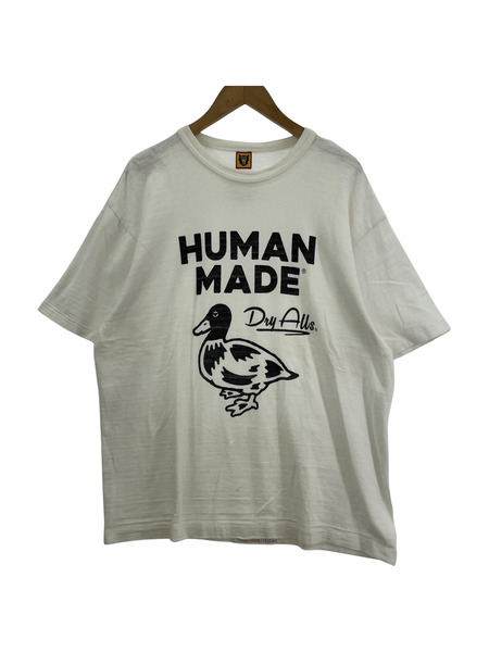 HUMAN MADE Dry Aus S/SアヒルロゴTee（XL）白