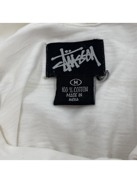 STUSSY S/Sポロシャツ M WHT[値下]