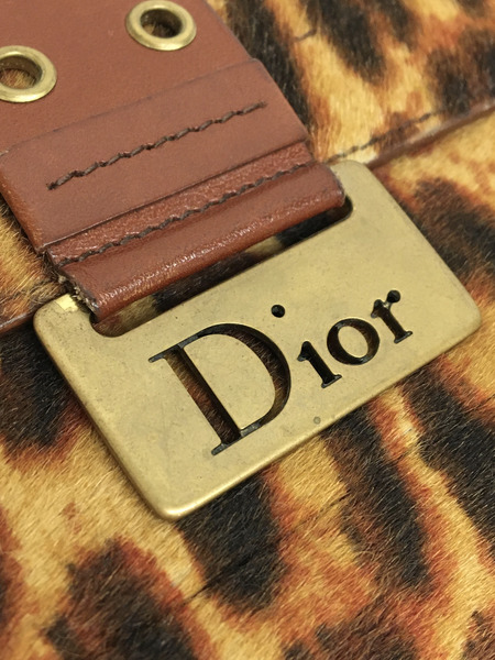 Dior　コンパクトウォレット レオパード柄