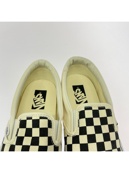 VANS スニーカー ブロックチェックスリッポン 28.5cm