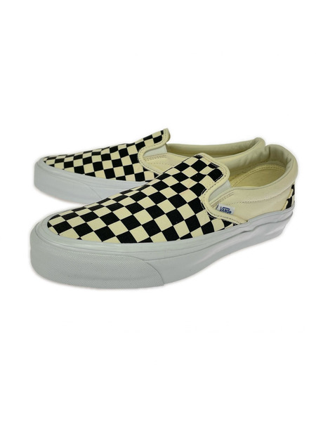VANS スニーカー ブロックチェックスリッポン 28.5cm