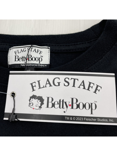 FLAGSTAFF/BETTY/Tシャツ/XL/黒[値下]