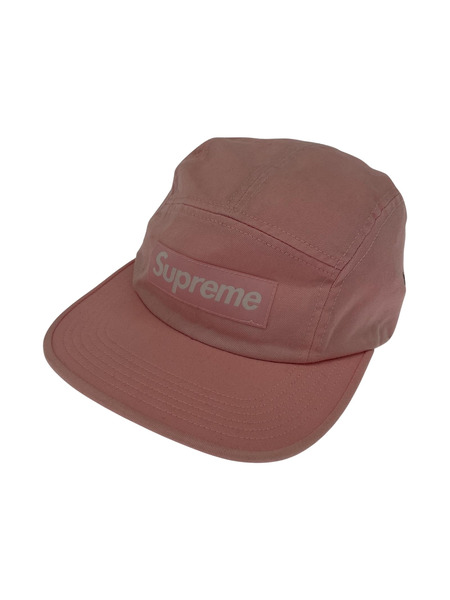 Supreme Washed Chino Twill Camp Cap Pink