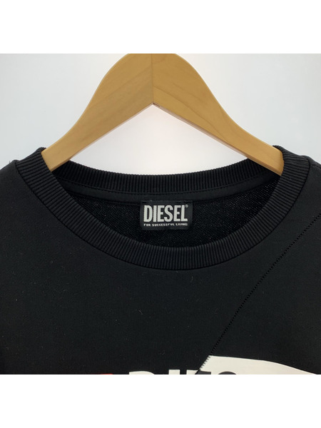 DIESEL スウェット・トレーナー ブラック[値下]
