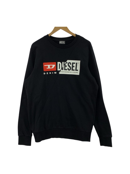 DIESEL スウェット・トレーナー ブラック[値下]