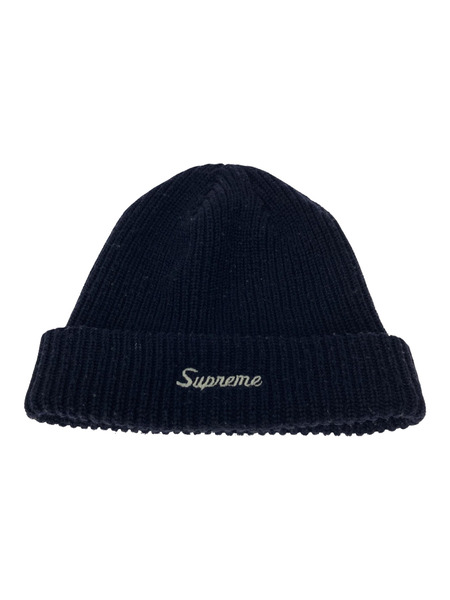 Supreme Loose Gauge Beanie ネイビー