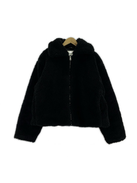 Calvin Klein ジャケット バックモノグラムシェルパジャケット BLK M